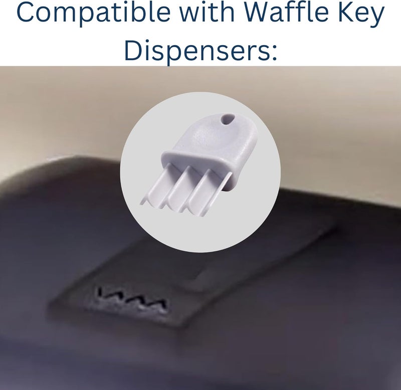 Robby's Cloud Dispenser Waffle Key Replacement for Paper Towel and Toilet Tissue Dispensers - Also Know as N-16 Key (1 Pack) - Image 2